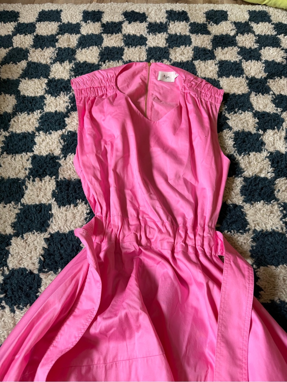 Aje Zorina Midi Dress - UK 14 - Picture 4 of 5